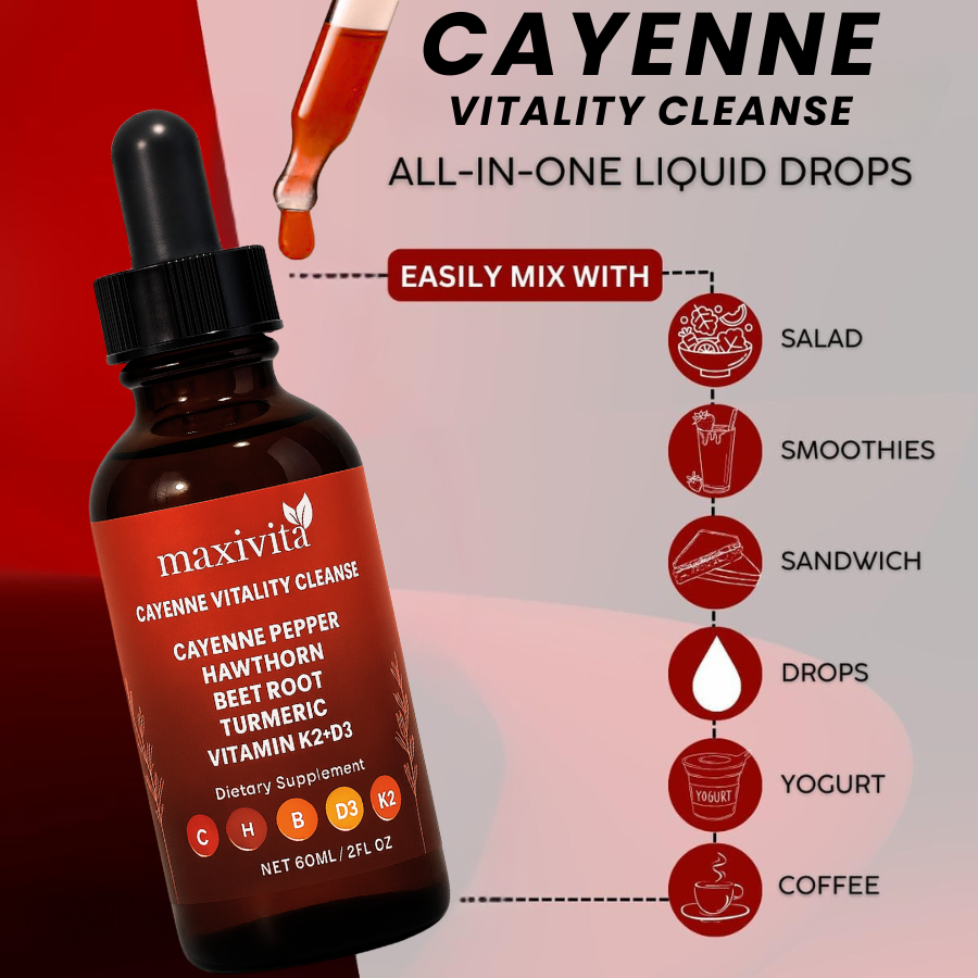 Maxivita Cayenne Pepper Liquid Extract