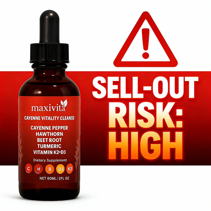 Maxivita Cayenne Vitality Drops offer
