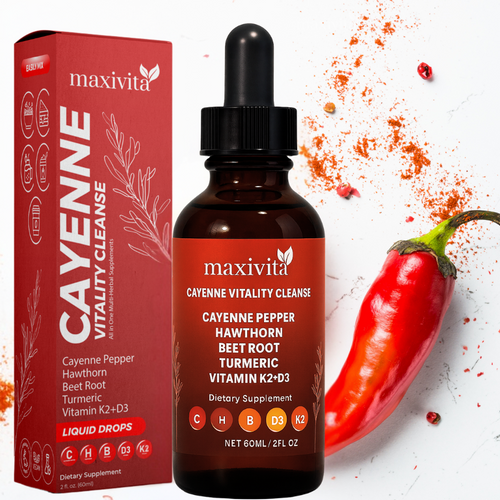 Maxivita Cayenne Vitality Drops