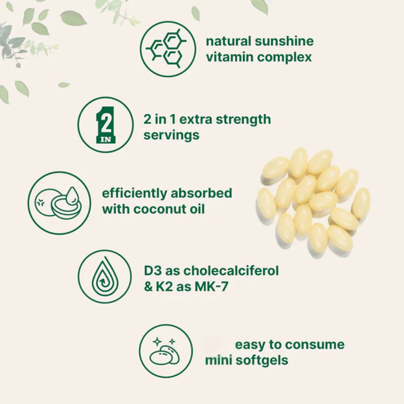 Maxivita D3 + K2, 180 Immune Softgels