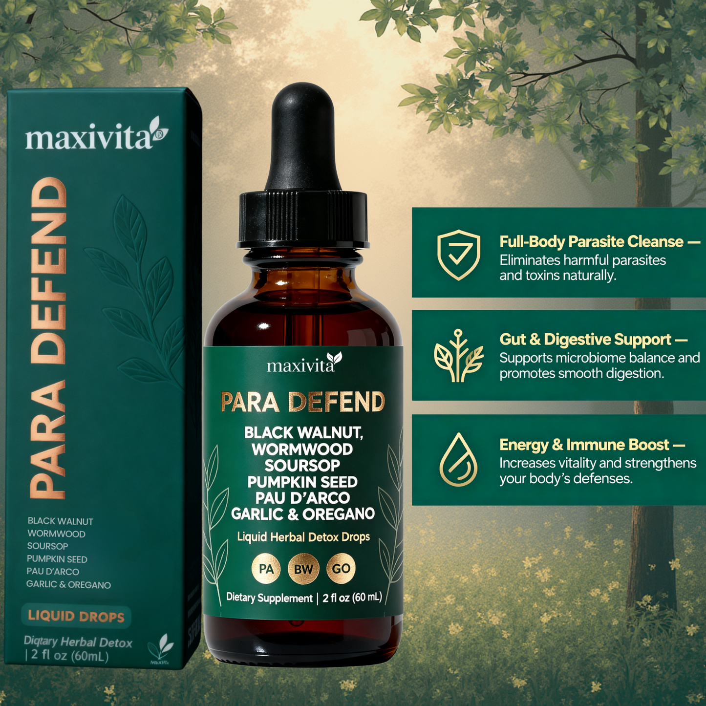 Maxivita Para Defend Herbal Detox Blend