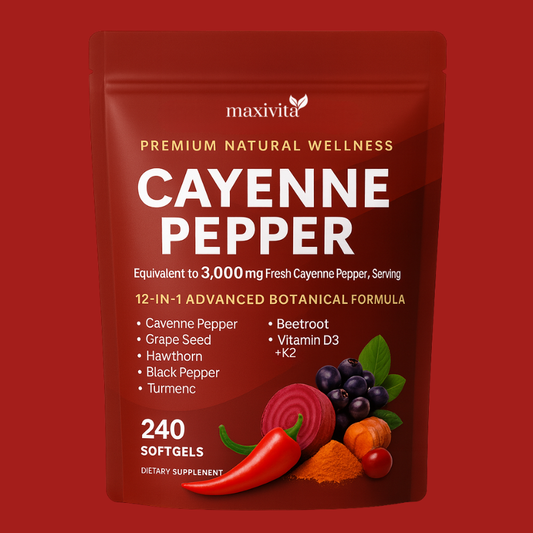 Maxivita Cayenne Pepper Softgels