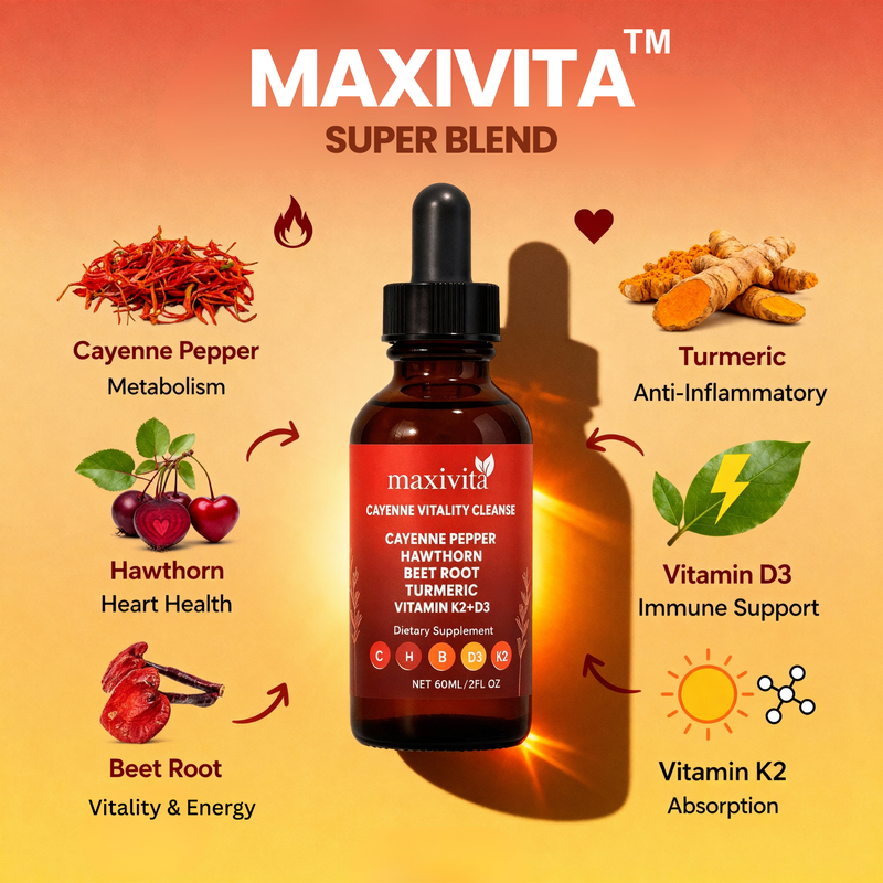 Maxivita Cayenne Pepper Liquid Extract