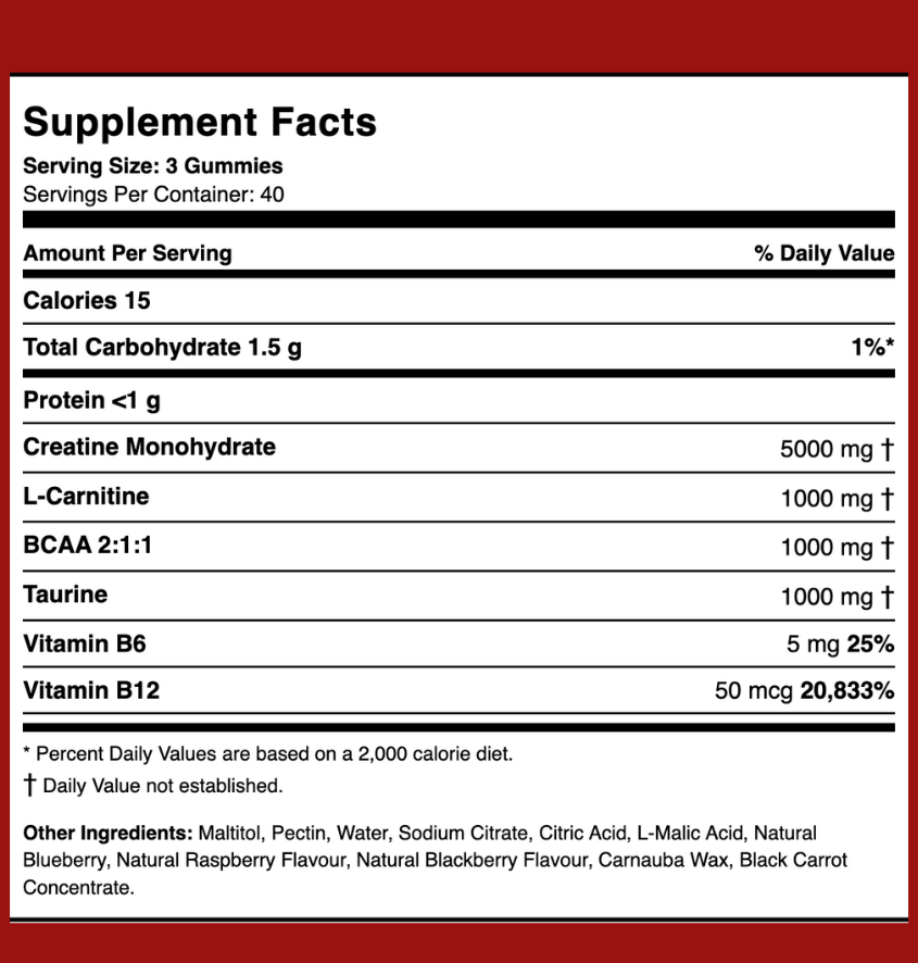 Maxivita Creatine Gummies