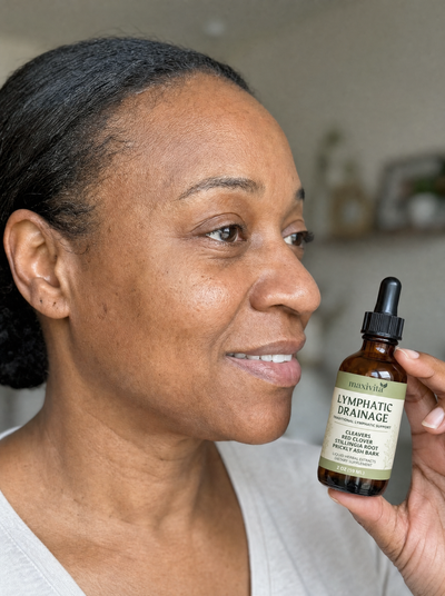 Subscriber holding Maxivita drops